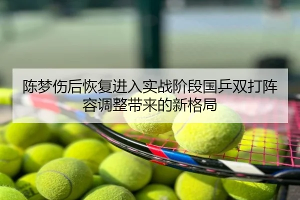 陈梦伤后恢复进入实战阶段国乒双打阵容调整带来的新格局